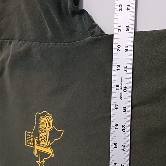 I Support the Draft  Billy Bob's Texas Beer 2 Sided Graphic T-shirt - Picture 5 of 10